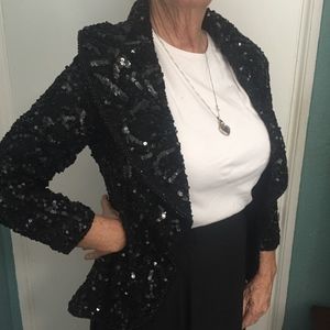 Vintage Adolfo Sequined Coat